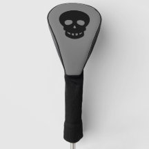 Crâne noir cool gris foncé