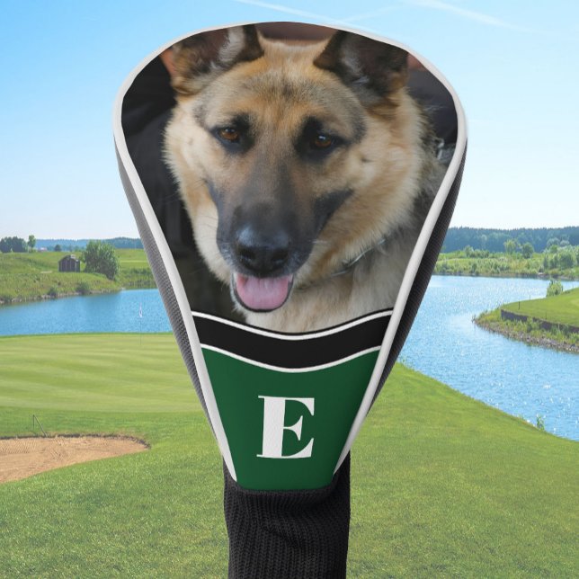 Couvre-club De Golf Create your own dog photo German Shepherd (Créateur téléchargé)