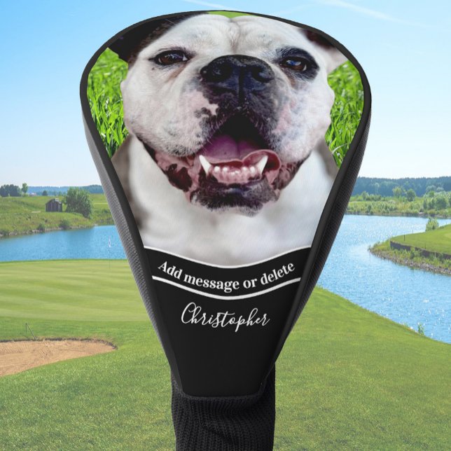 Couvre-club De Golf Create Your Own Dog Photo Personalized  (Créateur téléchargé)