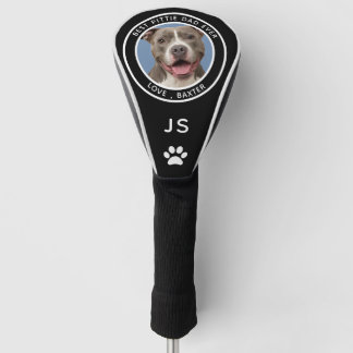 Couvre-club De Golf Créez votre propre photo de chien Pitbull personna