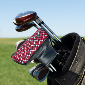 Couvre-club De Golf Croix rouge bambou