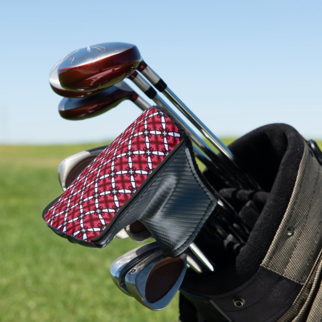 Couvre-club De Golf Croix rouge bambou (In Situ)