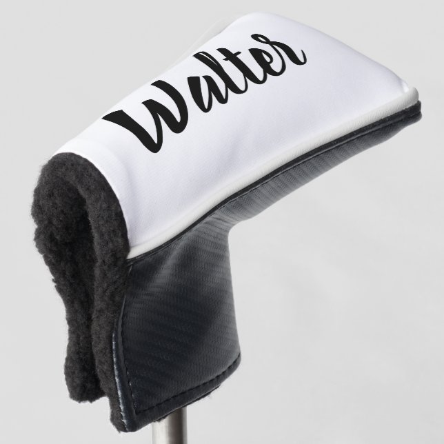 Couvre-club De Golf Curvy Walter Name, (Devant 3/4)