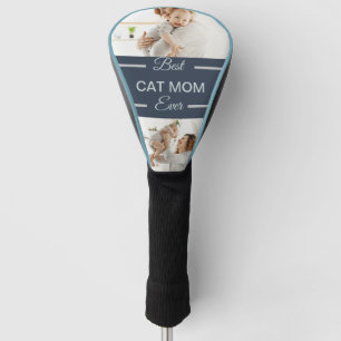 Couvre-club De Golf Custom Best chat maman toujours 2 cadeaux photo