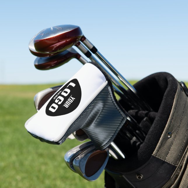 Couvre-club De Golf Custom Business Logo Golf Head Cover — Branded (In Situ)