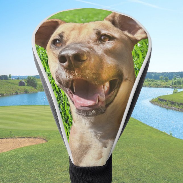 Couvre-club De Golf Custom Dog Photo Personalized Driver (Créateur téléchargé)