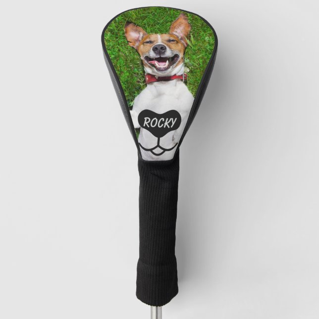 Couvre-club De Golf Custom Family Pet Photo (Devant)