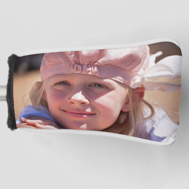 COUVRE-CLUB DE GOLF CUSTOM PHOTO PUTTER COVER (Devant)
