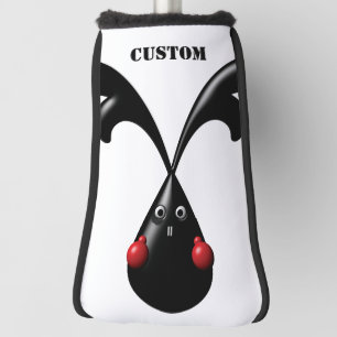 Couvre-club De Golf Cute Bunny Boxer Lapin