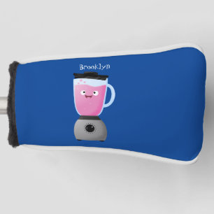 Couvre-club De Golf Cute happy food mixender cuisine appareil dessin a