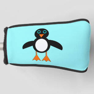 Couvre-club De Golf Cute Penguin Golf Putter Cover