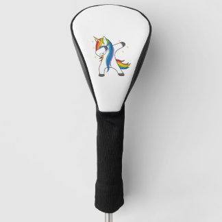 Couvre-club De Golf Dabbing Unicorn