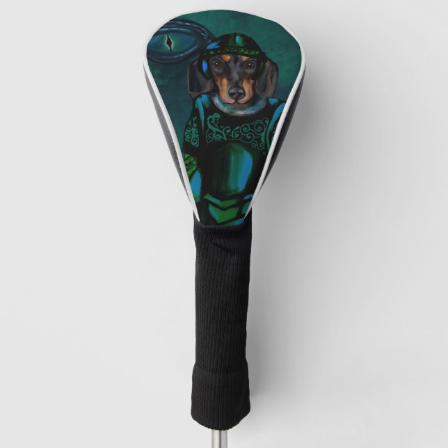 Couvre-club De Golf Dachshund    (Devant)