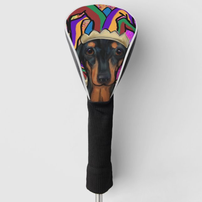 Couvre-club De Golf Dachshund         (Devant)