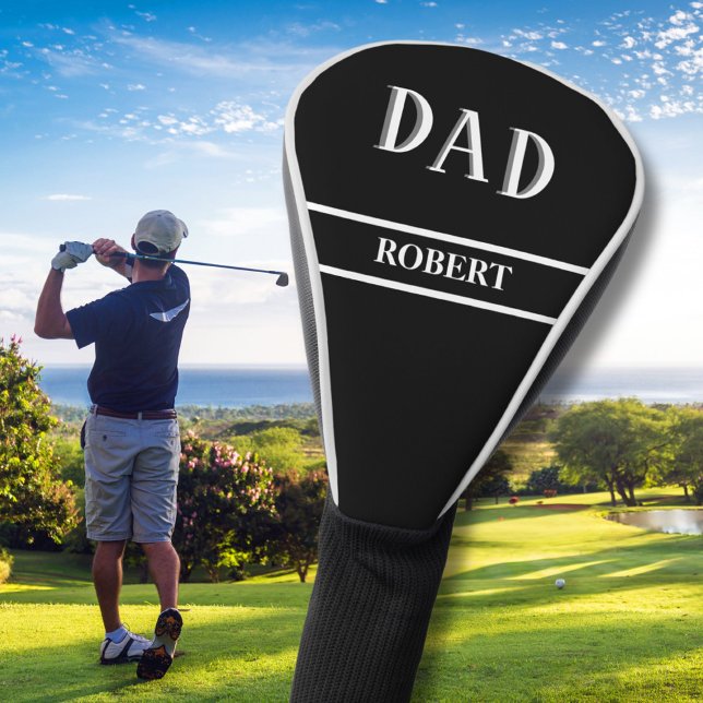 Couvre-club De Golf DAD personnalisé unique personnalisé avec nom (Créateur téléchargé)