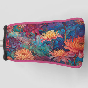 Couvre-club De Golf Dahlia Tapisserie florale