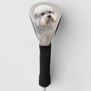 Couvre-club De Golf Dandie Dinmont Terrier Peinture Chien Art original