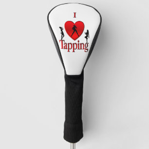 Couvre-club De Golf Danse I Heart Tap