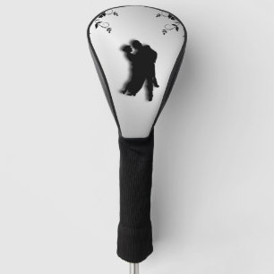 Couvre-club De Golf Danseurs de tango Silhouette 1