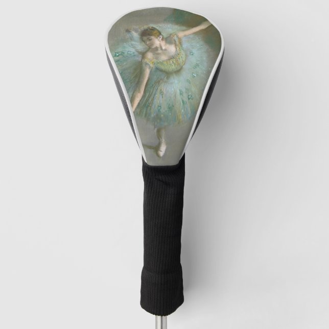 Couvre-club De Golf Danseuse dans Green Edgar Degas (Devant)
