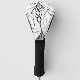 Couvre-club De Golf Dark Anime Fantasy Crow and Demon Art