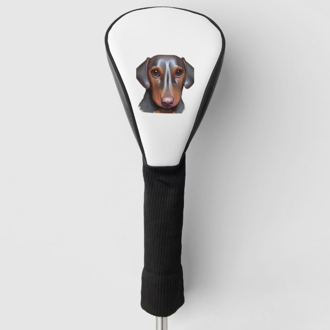 Couvre-club De Golf Darling Dachshund (Devant)