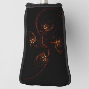 Couvre-club De Golf De l'obscurité Art abstrait minimaliste moderne