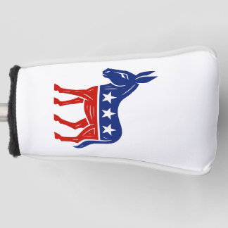 Couvre-club De Golf Démocrate Donkey Golf Putter Cover