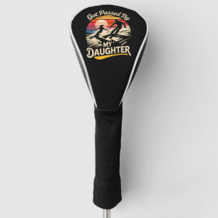 Couvre-club De Golf Dépassé par ma fille drôle de ski amateur de ski