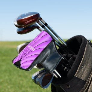 Couvre-club De Golf Design Art Déco violet