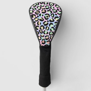 Couvre-club De Golf Design Iridescendant Leopard Series 5