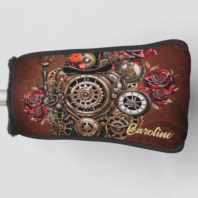 Couvre-club De Golf Design Steampunk merveilleux (Devant)
