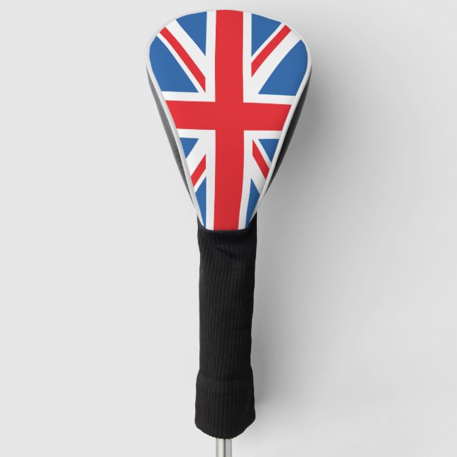 Couvre-club De Golf Dessin du drapeau britannique (Devant)