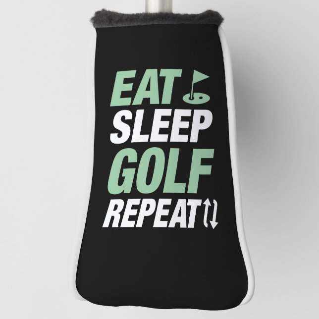 Couvre-club De Golf Dîner Golf Répéter (Tourné à 90°)