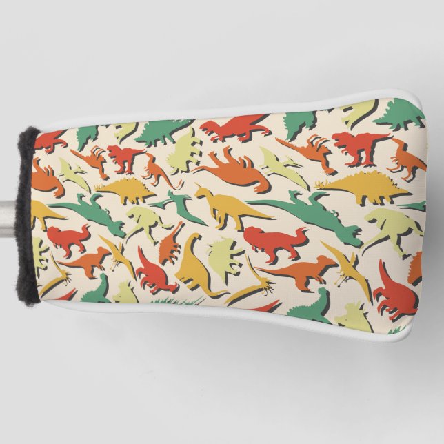 Couvre-club De Golf Dinosaure humoristique motif en dino