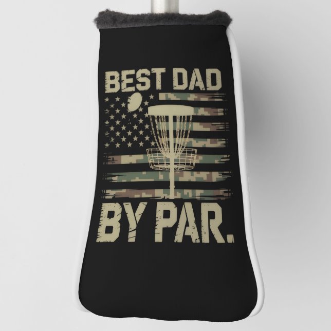 Couvre-club De Golf Disc Golf Frisbee Best Dad Par Camo US flag Golfer (Tourné à 90°)