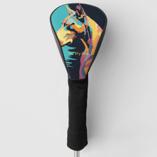 Couvre-club De Golf Doberman Dog 001 - Bruno Pokopen