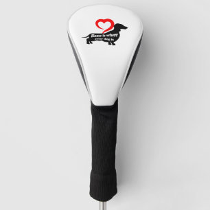 Couvre-club De Golf Dog home