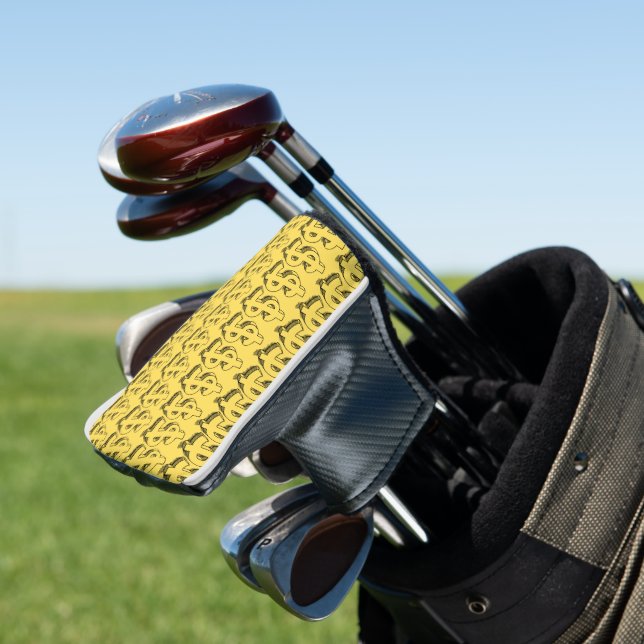 Couvre-club De Golf dollar or (In Situ)