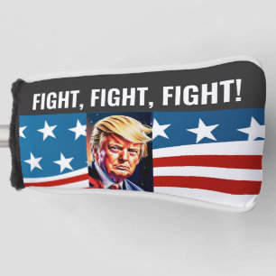 COUVRE-CLUB DE GOLF DONALD TRUMP 2024 COMBAT, COMBAT, COMBAT