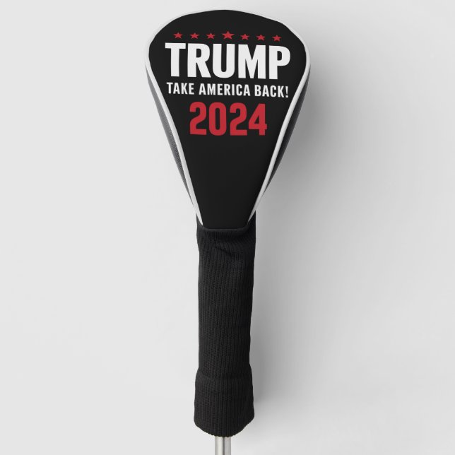 Couvre-club De Golf Donald Trump 2024 redonne l'élection américaine (Devant)