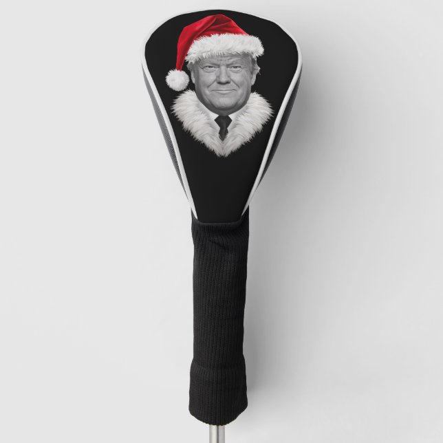 Couvre-club De Golf Donald Trump Christmas Funny Santa Hat Don (Devant)