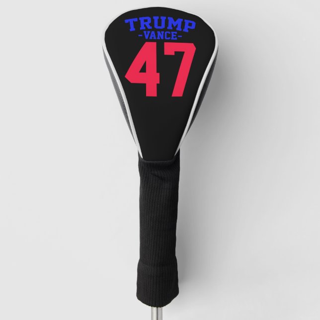 Couvre-club De Golf Donald Trump Vance 2024 (Devant)