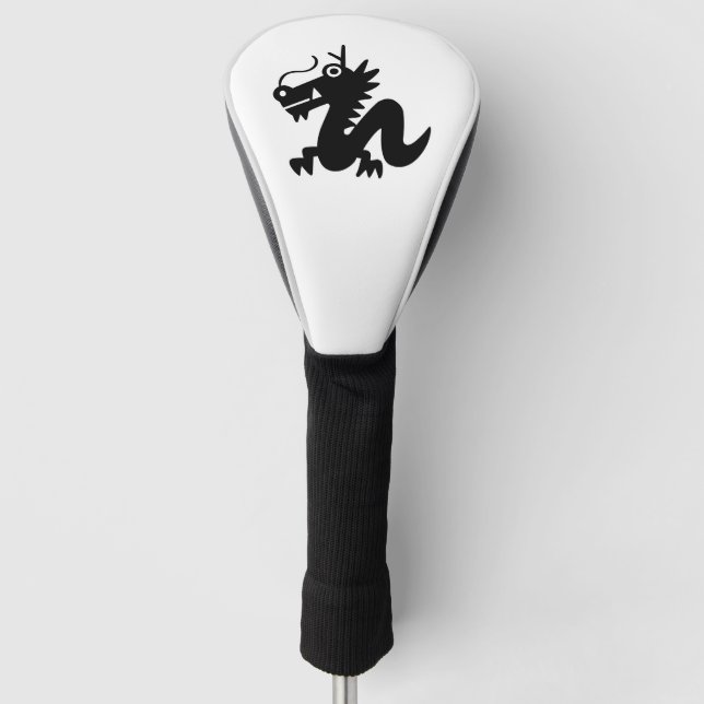 Couvre-club De Golf Dragon (Devant)