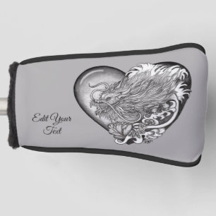 Couvre-club De Golf Dragon Heart