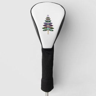Couvre-club De Golf Dragonfly Christmas Tree Chemise Insect Lover Xmas