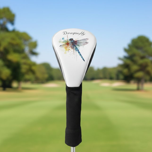 Couvre-club De Golf Dragonfly colorée personnalisable (Créateur téléchargé)