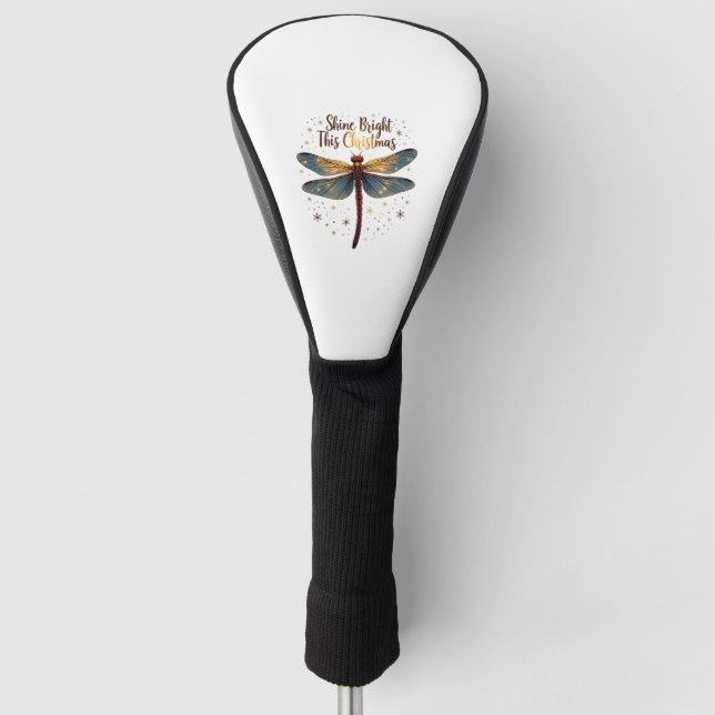 Couvre-club De Golf Dragonfly Star de Noël (Devant)