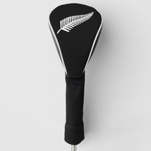 Couvre-club De Golf Drapeau à fougère argentée (NZ) (Devant)