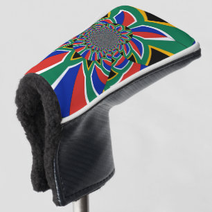 Couvre-club De Golf Drapeau Afrique du Sud